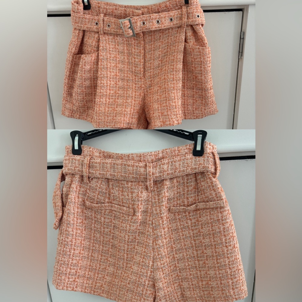 Forever 21 Orange High Waist Shorts